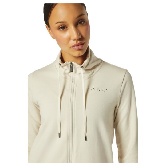 Felpa da Donna con Zip Cotone