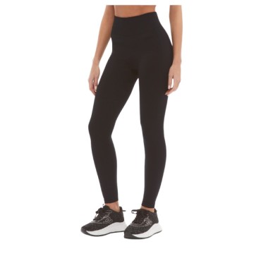 Leggings Cotone Vita Alta Lunghezza 7/8 Donna 2