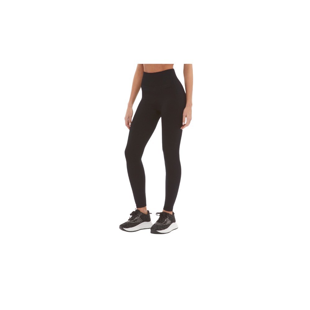 Leggings Cotone Vita Alta Lunghezza 7/8 Donna