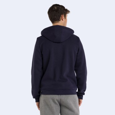 Felpa Zip Cappuccio FW 24/25 Blu 2