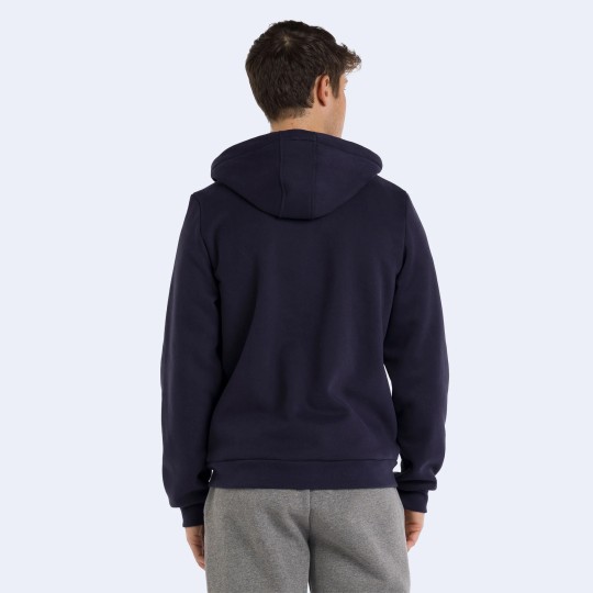 Felpa Zip Cappuccio FW 24/25 Blu