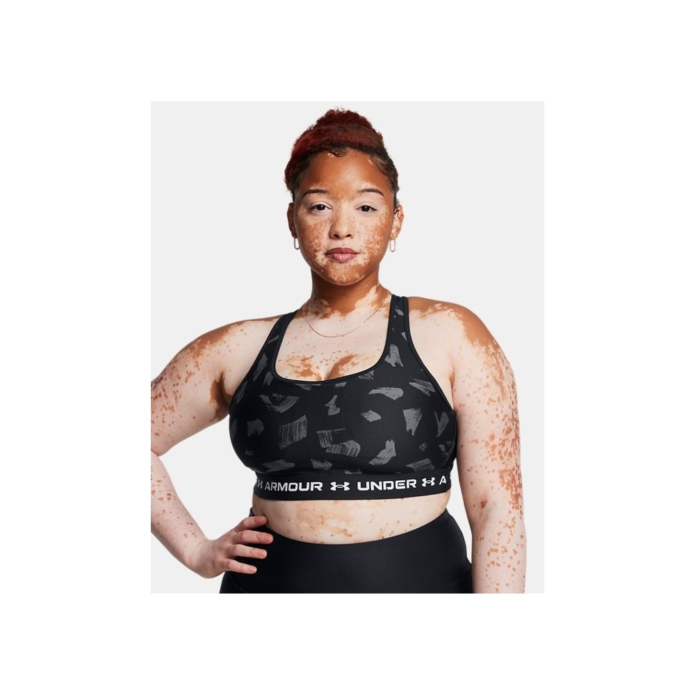 Reggiseno Sportivo UA Crossback Mid Print