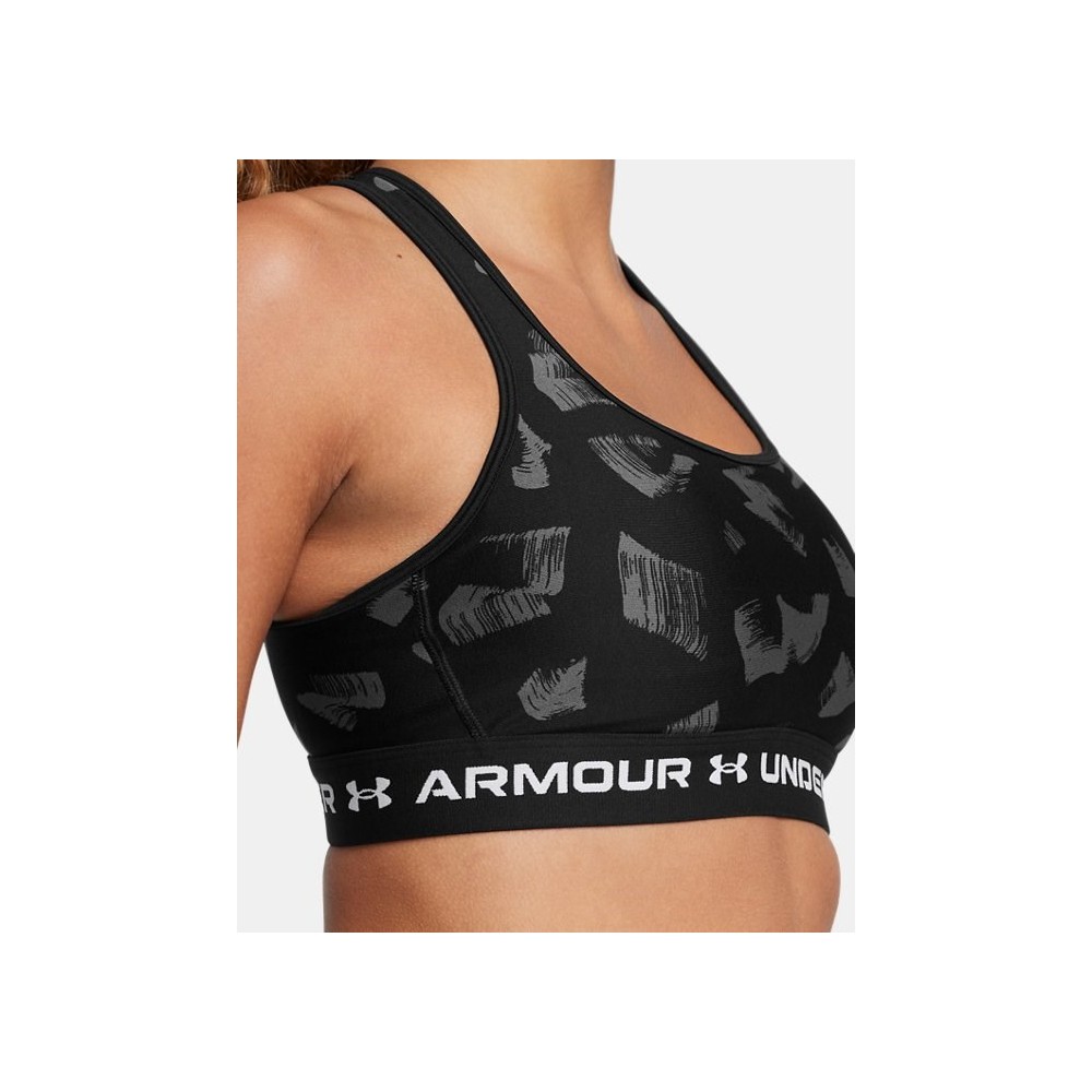 Reggiseno Sportivo UA Crossback Mid Print