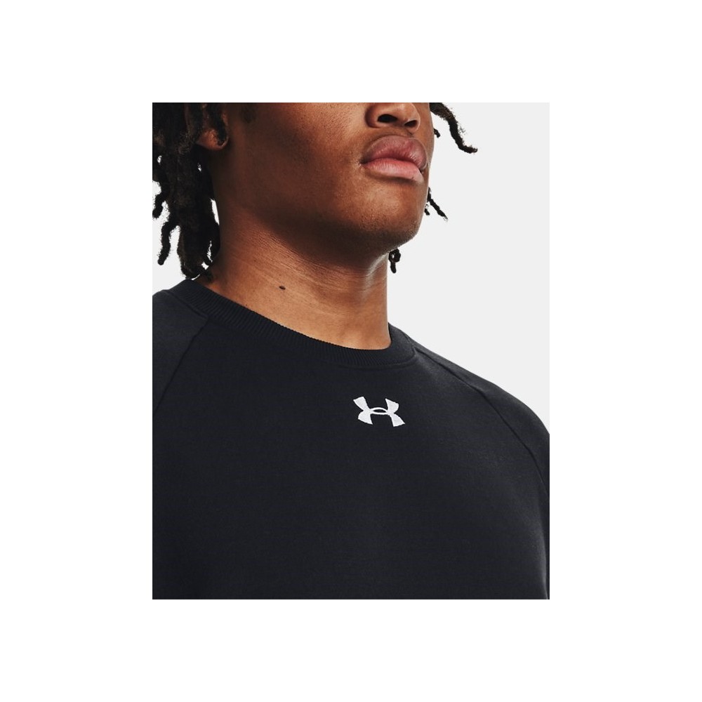 Felpa UA Rival Fleece Crew da uomo