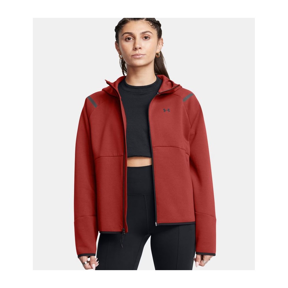 Maglia UA Unstoppable Fleece Full-Zip da donna