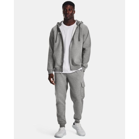 Felpa con cappuccio UA Rival Fleece Full-Zip da uomo