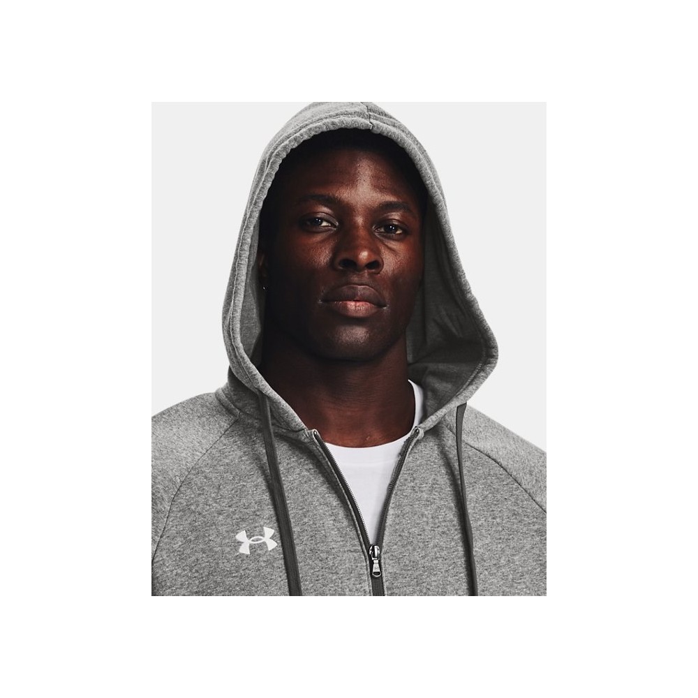 Felpa con cappuccio UA Rival Fleece Full-Zip da uomo
