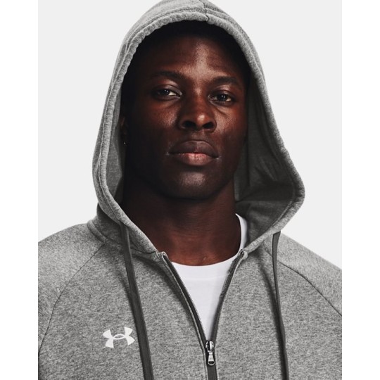 Felpa con cappuccio UA Rival Fleece Full-Zip da uomo
