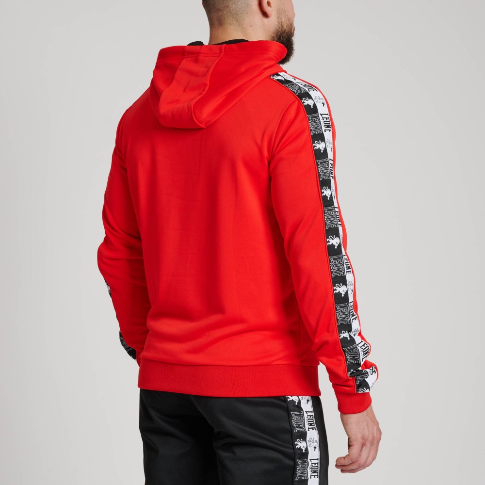 Felpa Con Cappuccio Iconic Rossa