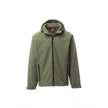 Giubbino Soft Shell Gale Uomo Col. Verde Militare