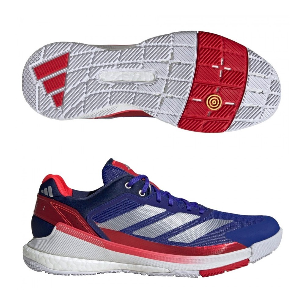 Scarpa Padel CrazyQuick Boost Blu Bianco Rosso