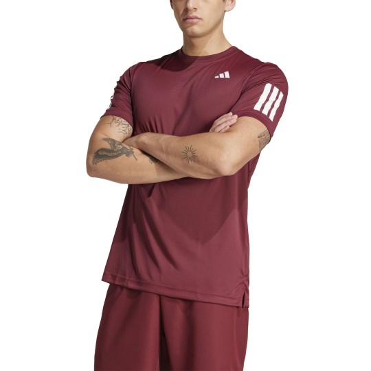 Maglia Club 3 Stripe Shadow Red Maglia Club 3 Stripe Shadow Red