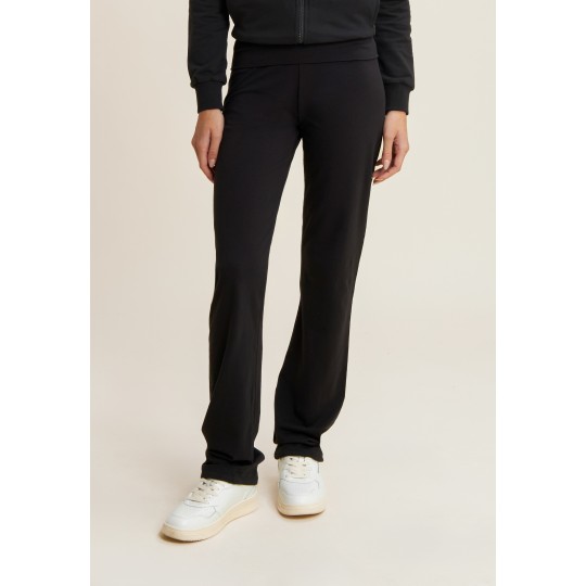 Pantalone con Fit Gamba Dritta Donna