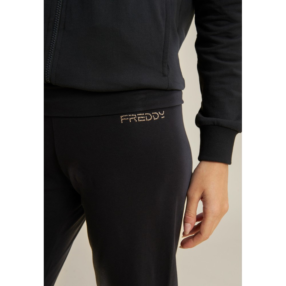 Pantalone con Fit Gamba Dritta Donna