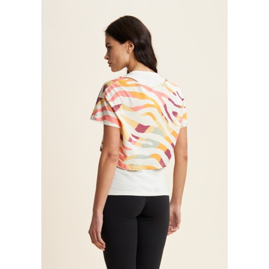 Set T-shirt Crop con Canotta