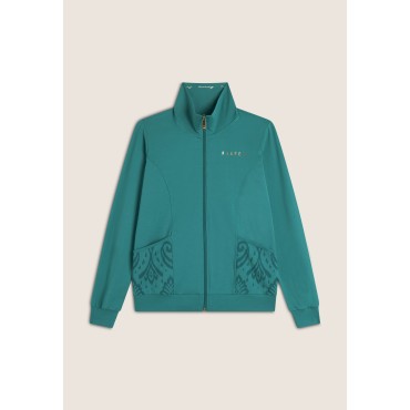 Felpa Con Zip a Collo Alto Donna 2