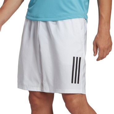 Short Tennis Club 3 Stripe Bianco