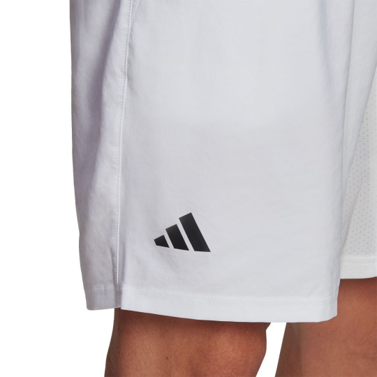 Short Tennis Club 3 Stripe Bianco