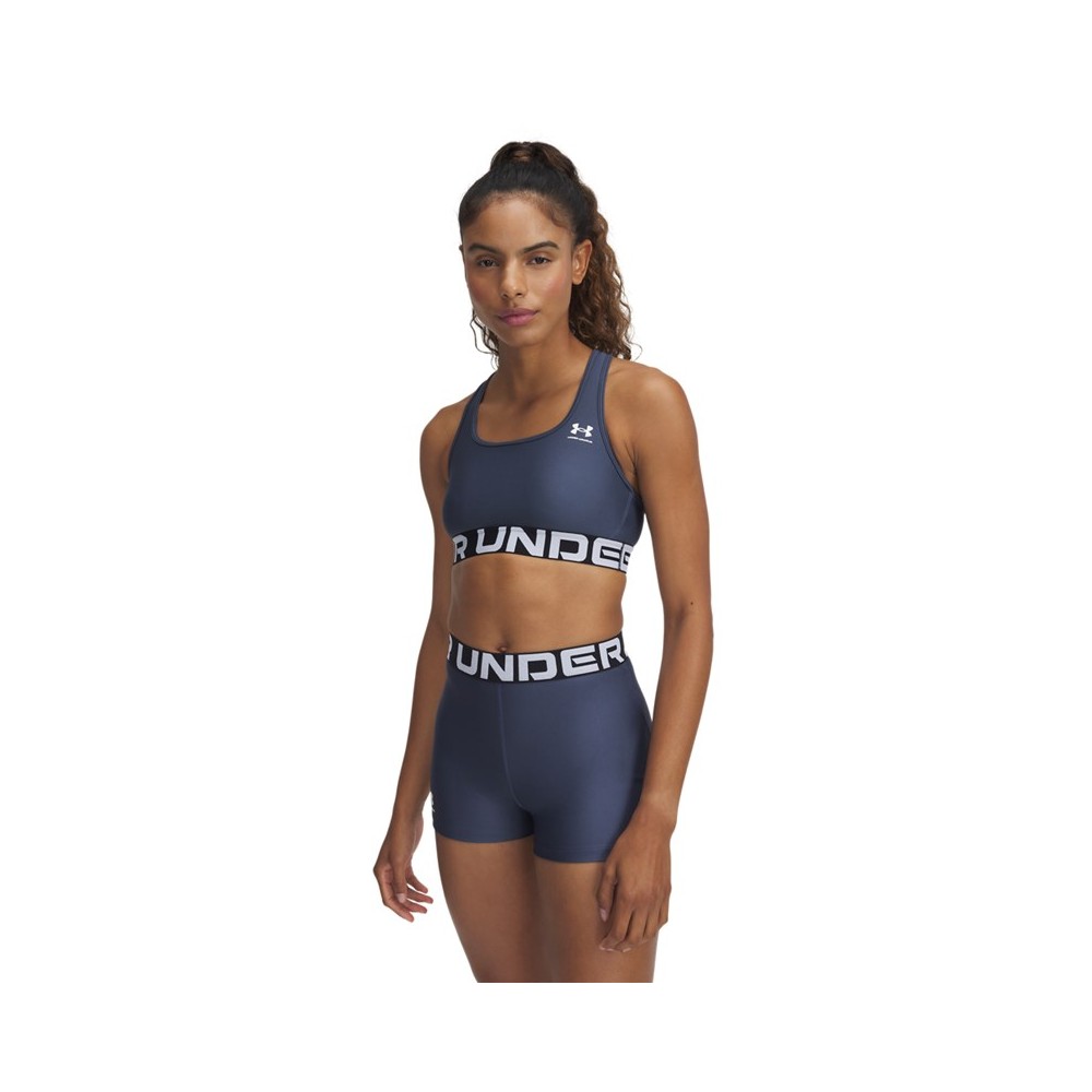 HeatGear® Armour Mid Branded Sports Bra