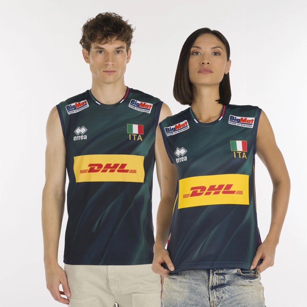 3^ Maglia Shop Unisex ITALIA Volley Petrolio