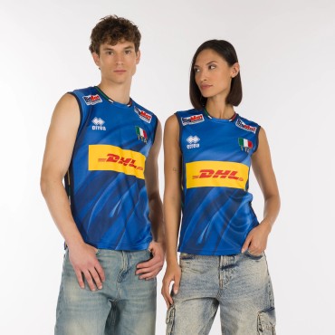 3^ Maglia Shop Unisex ITALIA Volley Petrolio