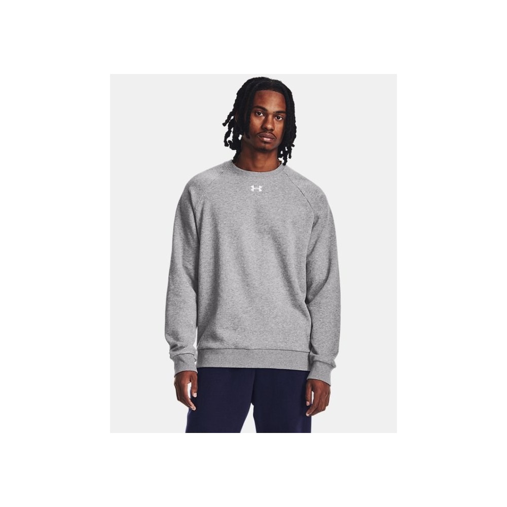 Felpa UA Rival Fleece Crew da uomo Felpa UA Rival Fleece Crew da uomo