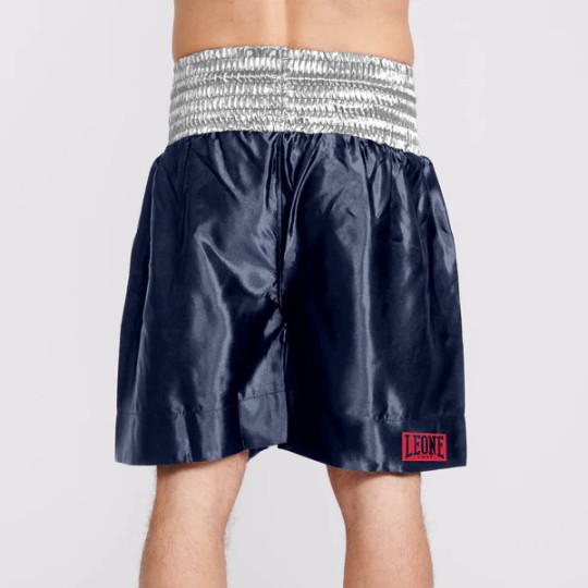 Panta Boxe color block Blu