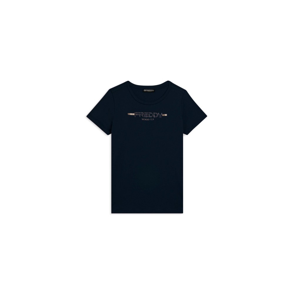 T-shirt da donna con strass