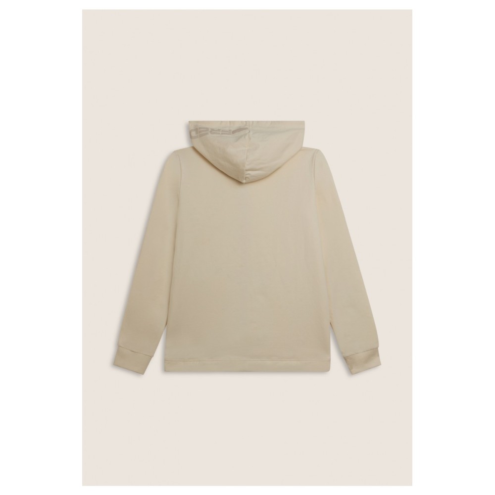 Felpa con cappuccio e zip