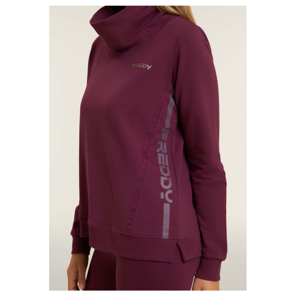 FELPA SENZA CAPPUCCIO E SENZA ZIP