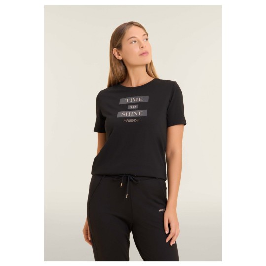 T-shirt da donna slogan motivazionale