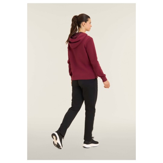 COMPLETO TUTA BICOLORE CON FELPA CON CAPPUCCIO