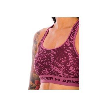 Reggiseno Sportivo UA Crossback Mid Print