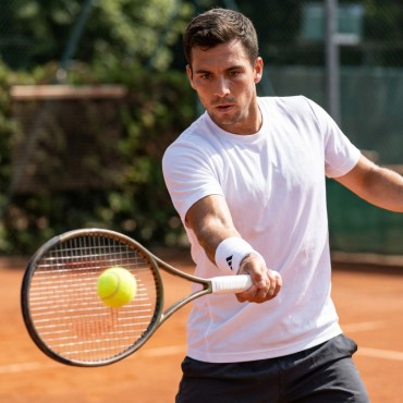 Polsini Tennis Large Adidas Bianco - Massimo Assorbimento Sudore 2