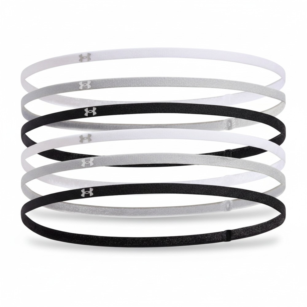 UA Mini Elastic Fascette da Donna - Confezione da 6