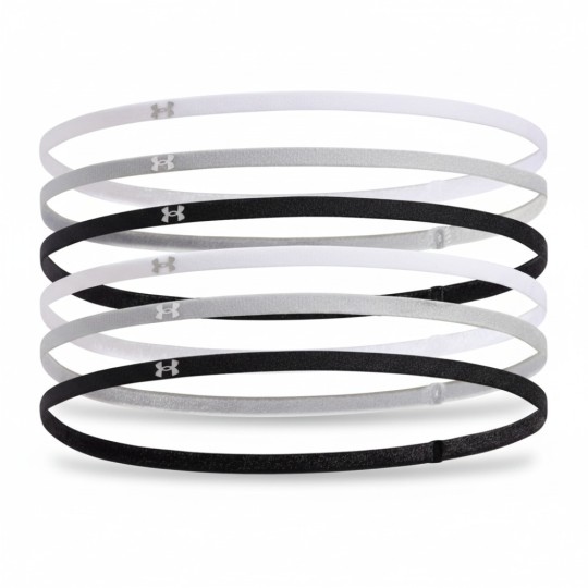 UA Mini Elastic Fascette da Donna - Confezione da 6