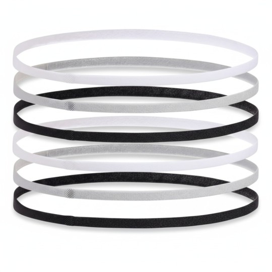 UA Mini Elastic Fascette da Donna - Confezione da 6