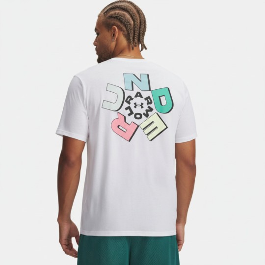 Under Armour Men's Radial Graphic Short Sleeve Tee - White