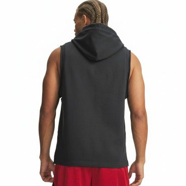 Under Armour Curry Sleeveless Hoodie - Anthracite | Basketball Gear 2
