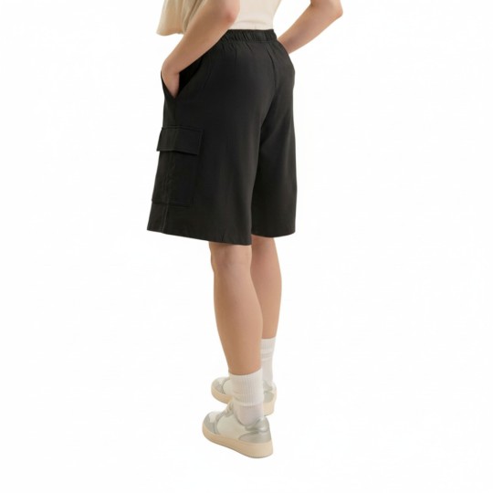 Pantalone Bermuda Nero S26WMVP2 - Freddy