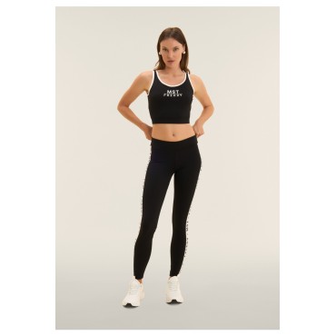 Leggings con bande laterali e scritta FREDDY MST 2