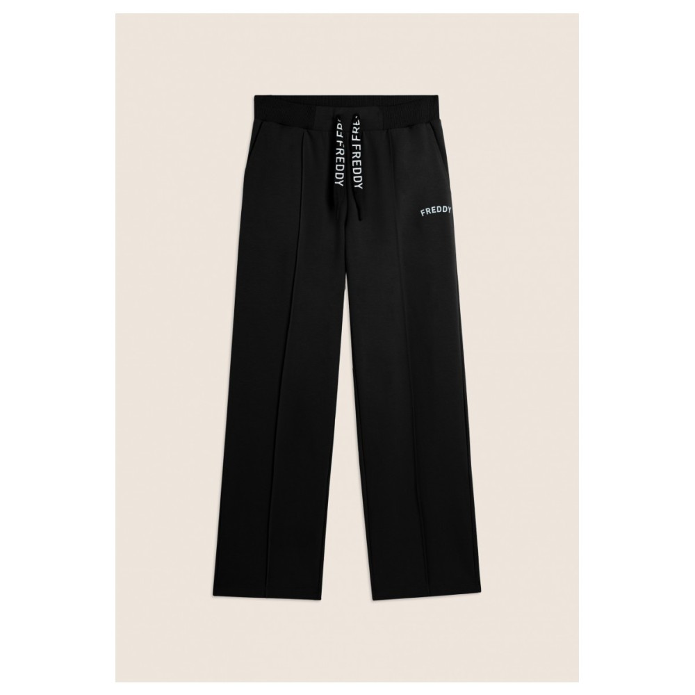 Pantaloni Wide Leg con Coulisse logata FREDDY