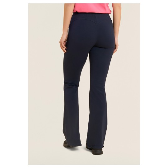 Leggings Aderenti con Fondo a Zampa e Vita Regular