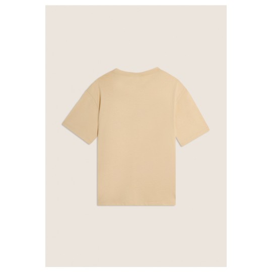 T-shirt con stampa \"FREDDY FEEL THE FLOW\" e borchie