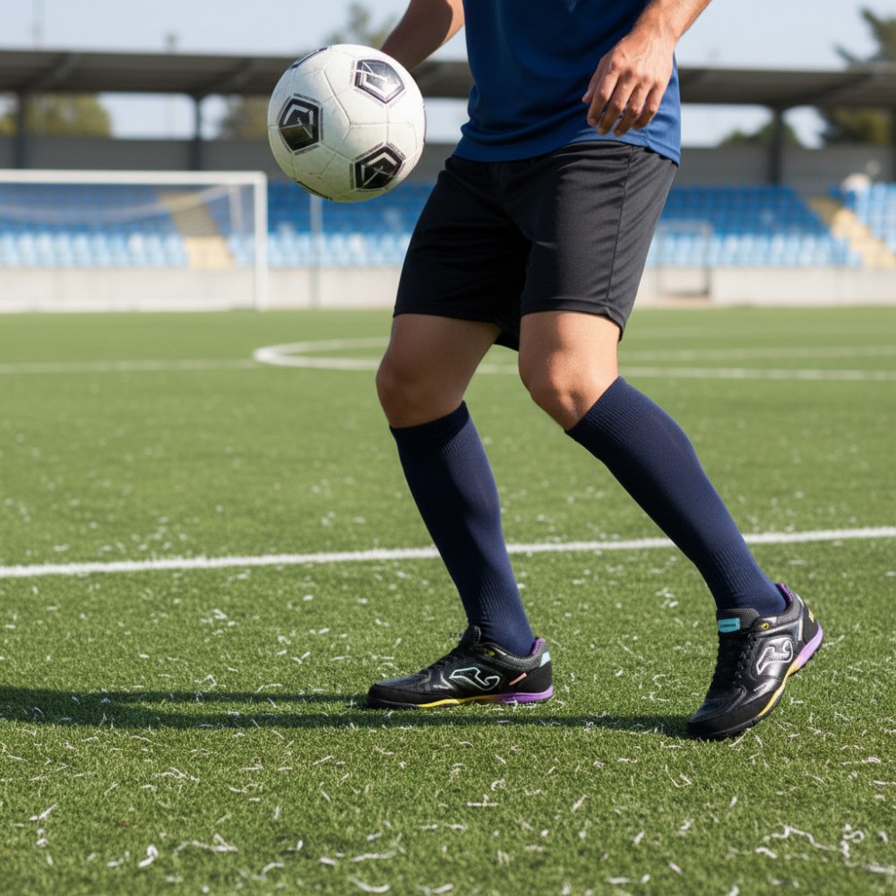 Joma Top Flex Turf Black Football Boots