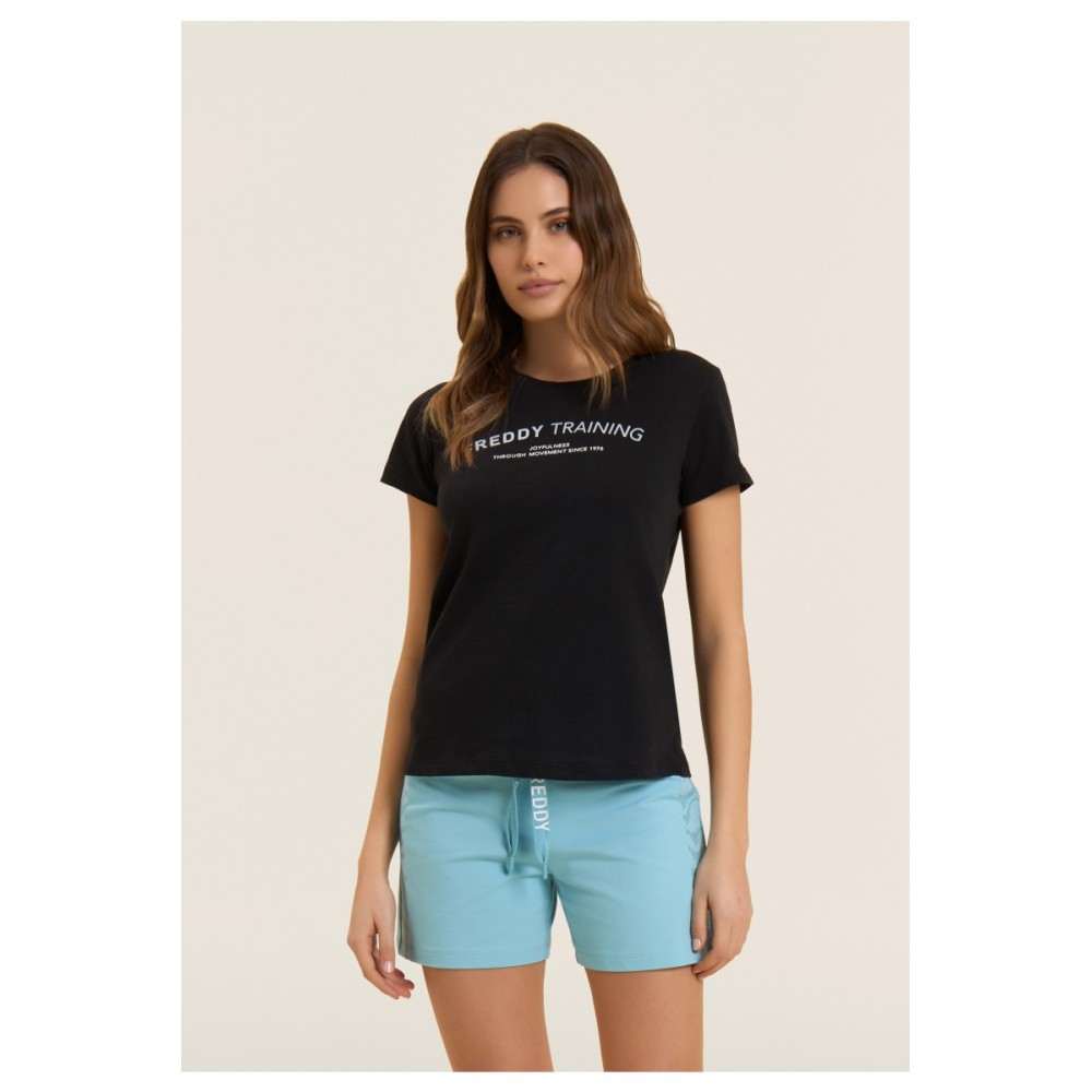 T-shirt “FREDDY TRAINING” in Jersey Fiammato