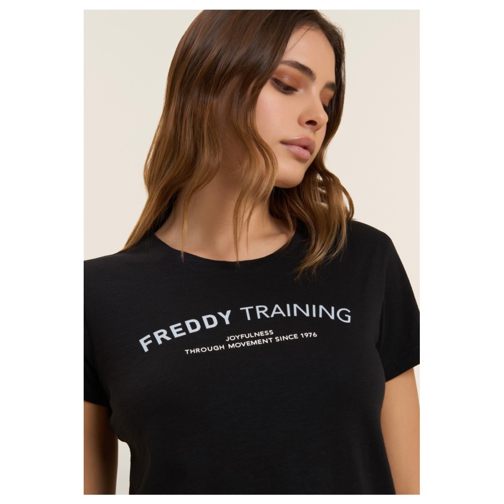 T-shirt “FREDDY TRAINING” in Jersey Fiammato