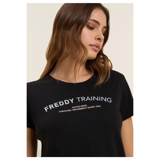 T-shirt “FREDDY TRAINING” in Jersey Fiammato
