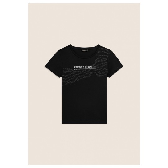T-shirt “FREDDY TRAINING” con Motivo Grafico