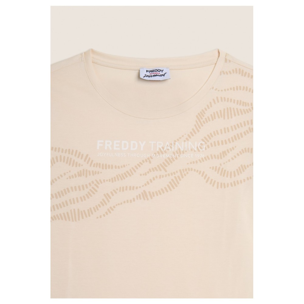 T-shirt “FREDDY TRAINING” con Motivo Grafico